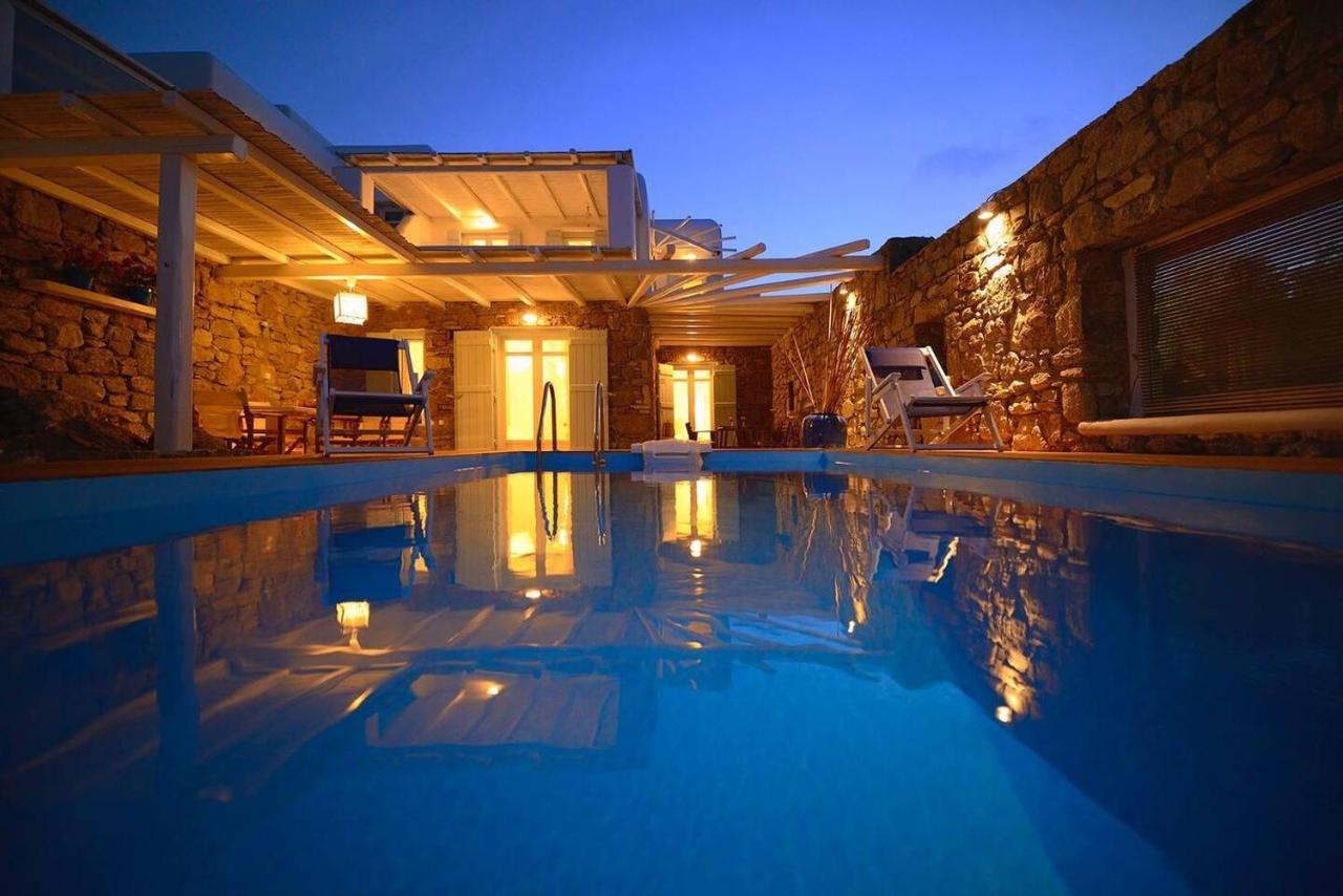Allaya,Panormos Villa Private Pool Экстерьер фото