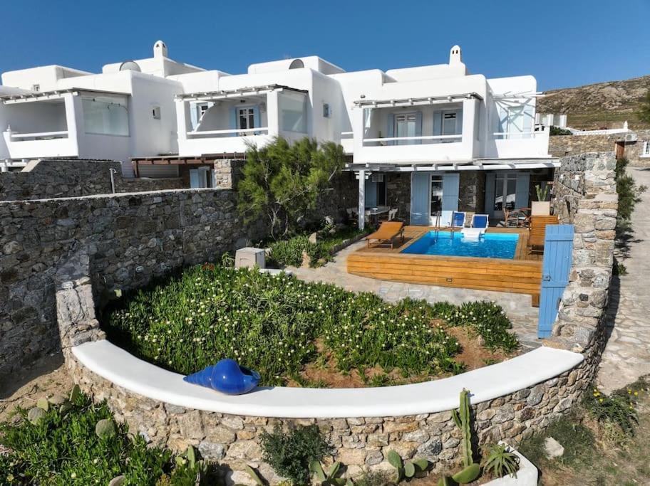 Allaya,Panormos Villa Private Pool Экстерьер фото